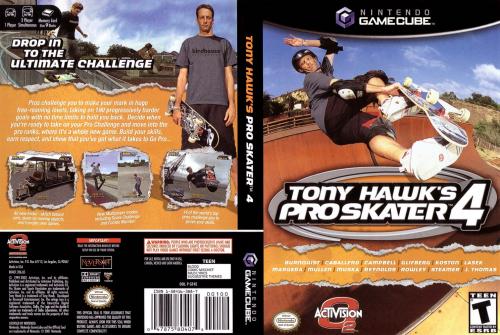 Tony Hawks Pro Skater 4 Cover - Click for full size image